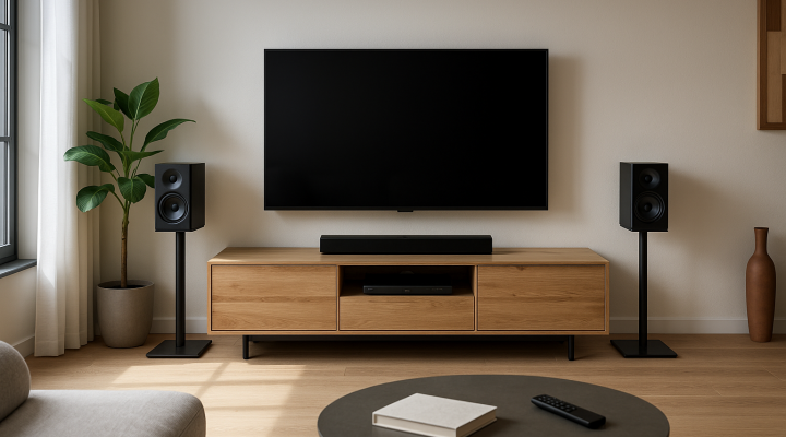 Techniek in stijl: zo integreer je audio en televisie in je interieur